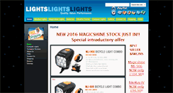 Desktop Screenshot of lightslightslights.co.uk